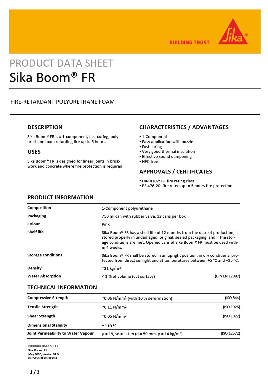 Sika Boom® FR