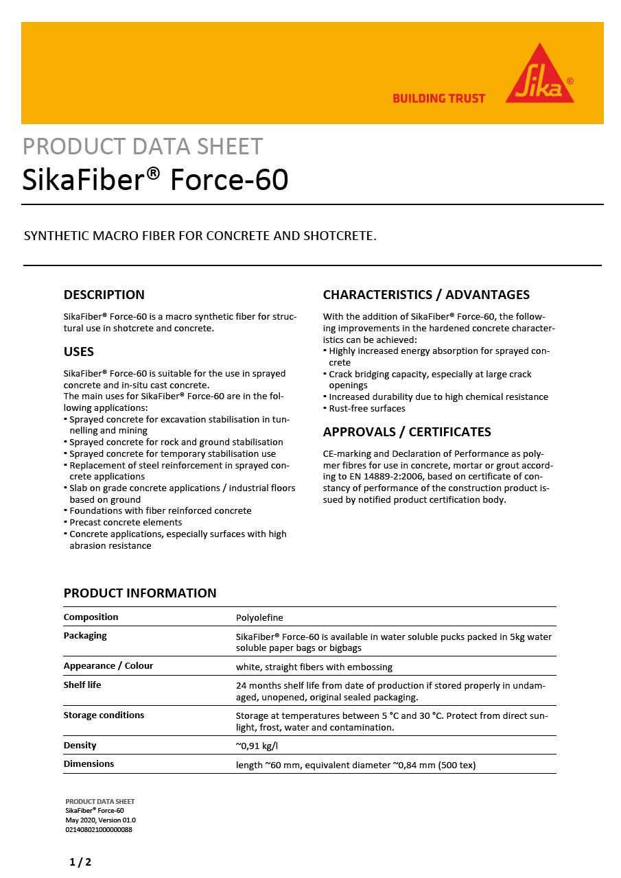 SikaFiber® Force-60